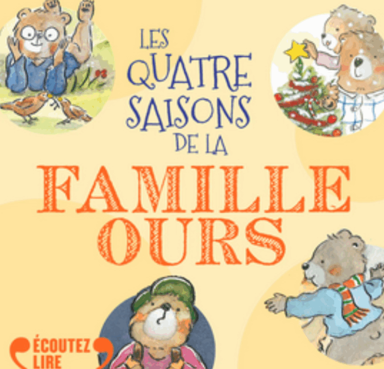 « Les 4 saisons de la famille ours » de Zemanel, lu par l’auteur