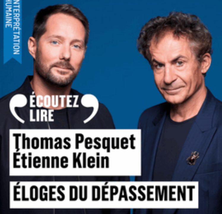 « Eloges du dépassement » de Thomas Pesquet et Domnique Klein, lu par trois comédiens