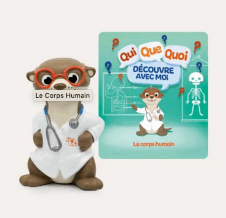 « Qui Que Quoi : Le Corps Humain » d&rsquo;Aurélie Desfour, conté par 4 comédiens